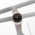 NAVIFORCE 9228 Fashion Wild Watch for Lover Stainless Steel Band Date Display Male Wristwatch Quartz Water Resistant Business Clock - NF9228G_SilverRoseGoldBlack